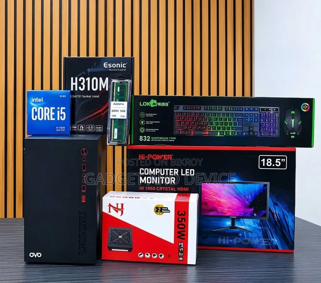 New Desktop Computer 8GB RAM Intel Core i5 SSD 128GB