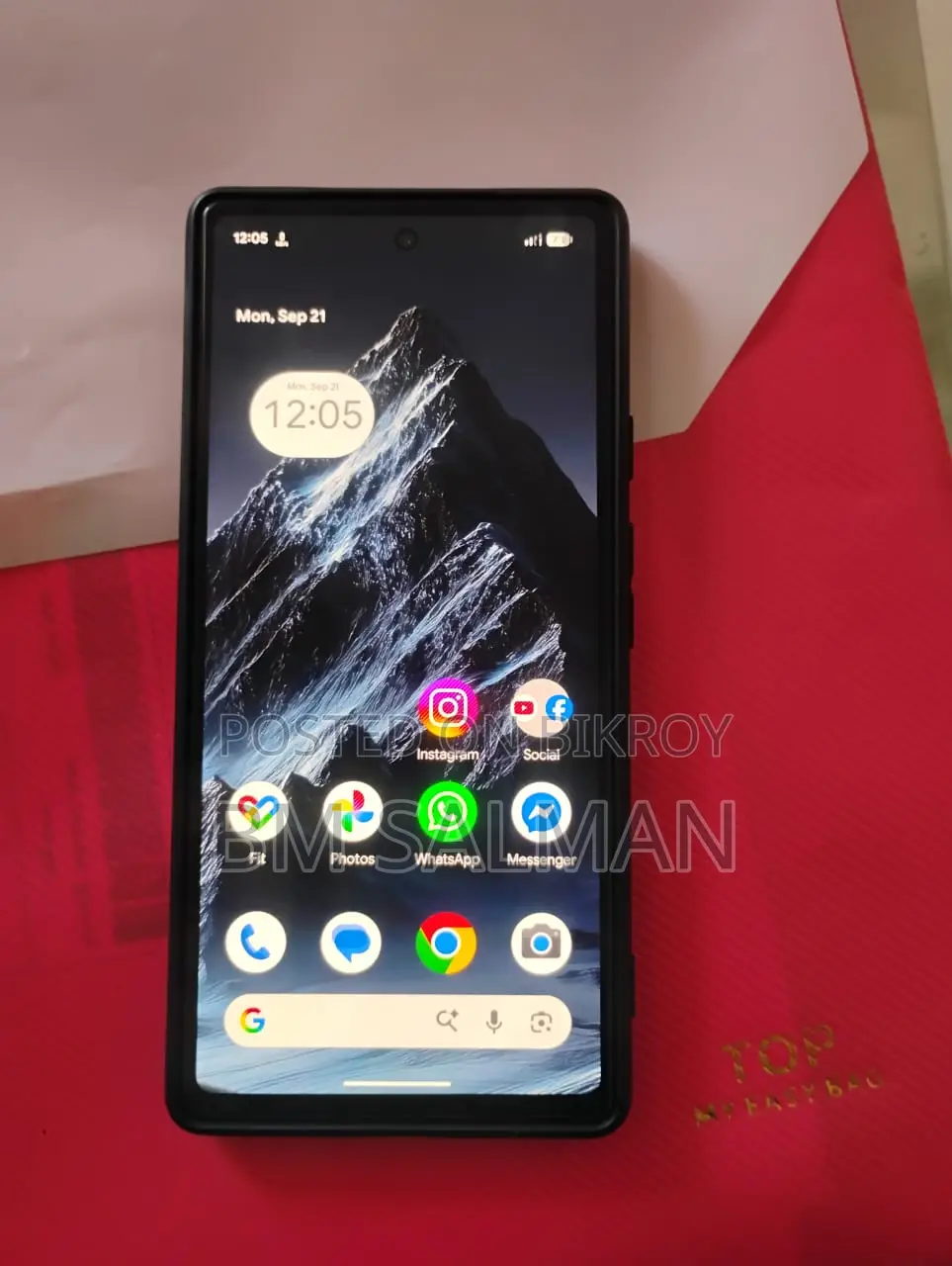 গুগল পিক্সেল ৬এ ১২৮ জিবি ব্ল্যাক