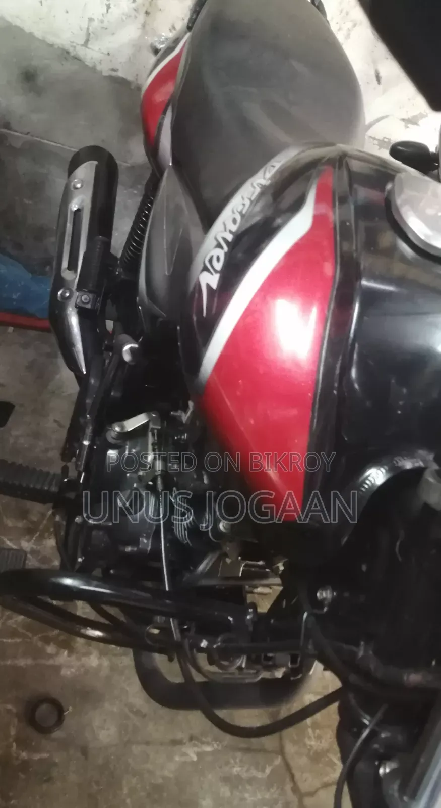 Bajaj Discover 125 2019 Red