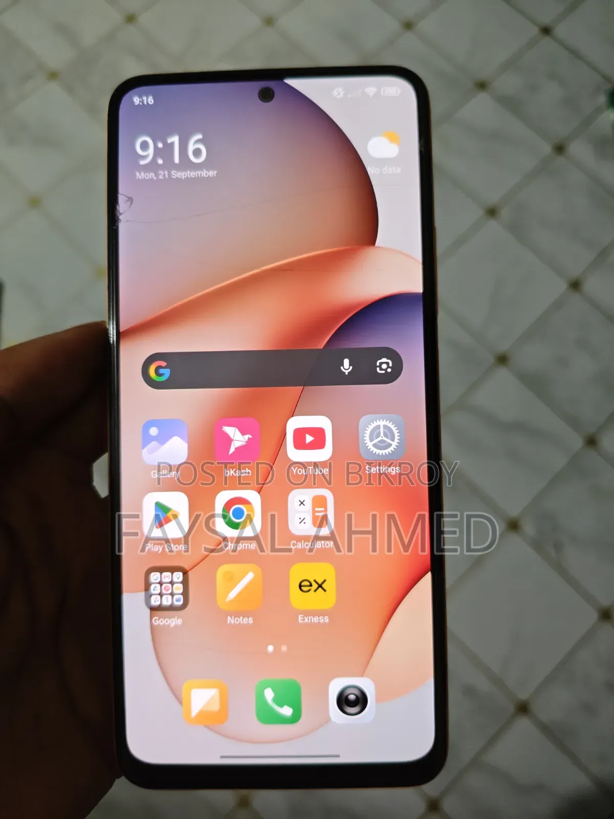 Xiaomi Redmi Note 12 128 GB Gold