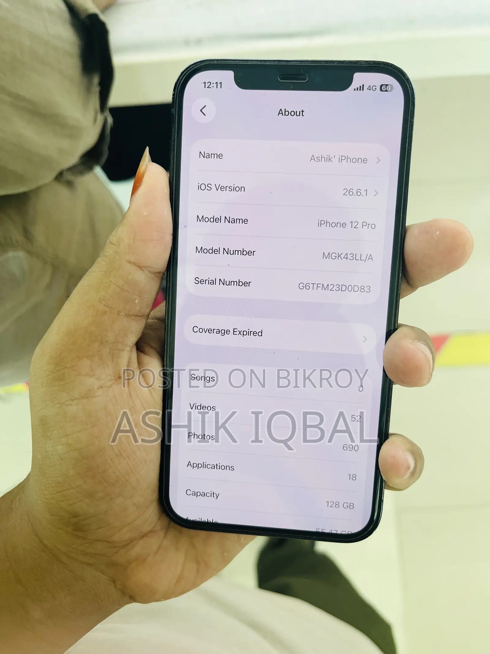 Apple iPhone 12 Pro 128 GB Blue