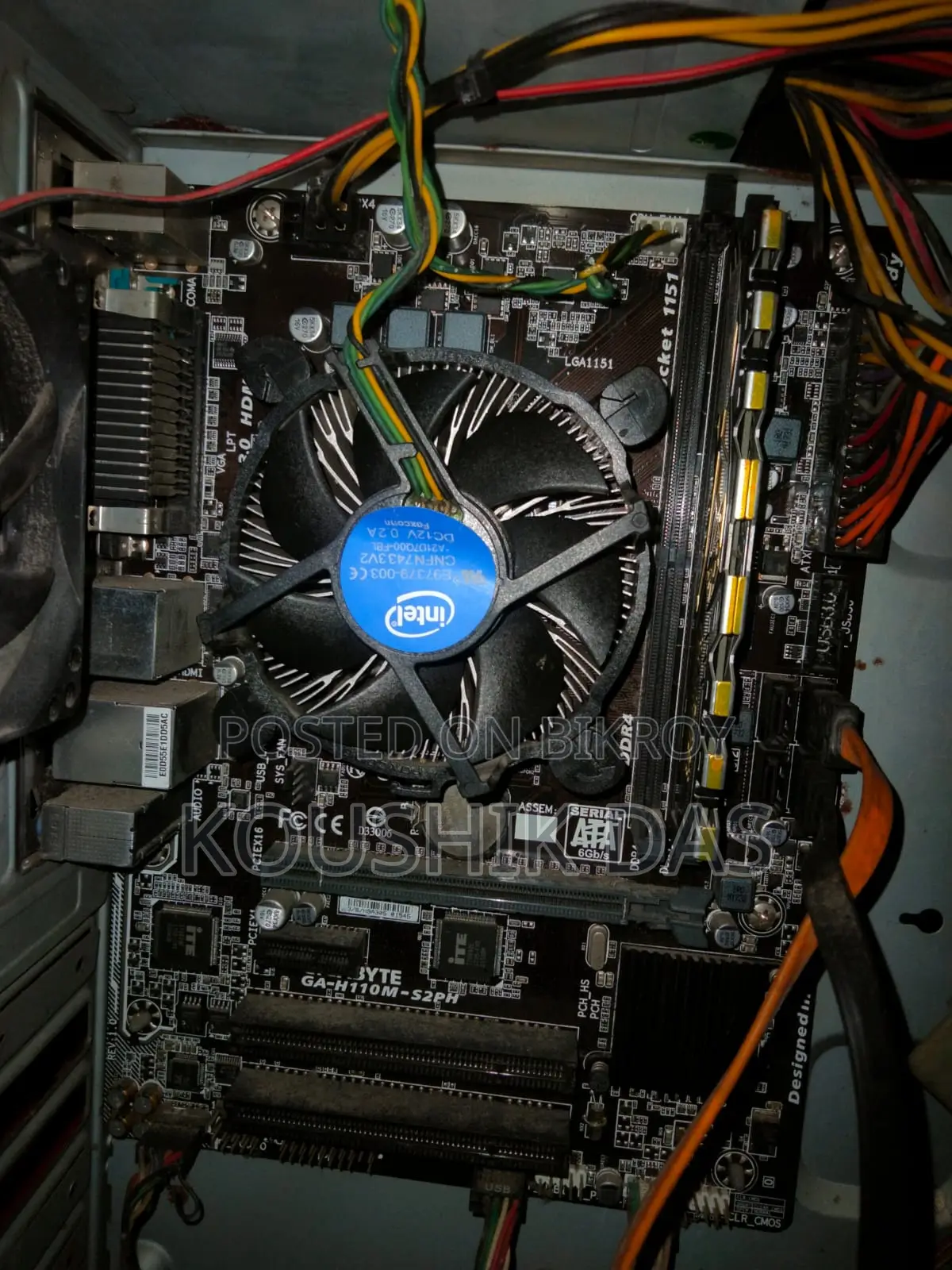 Desktop Computer Gigabyte 4GB Intel Core i3 SSD 128GB