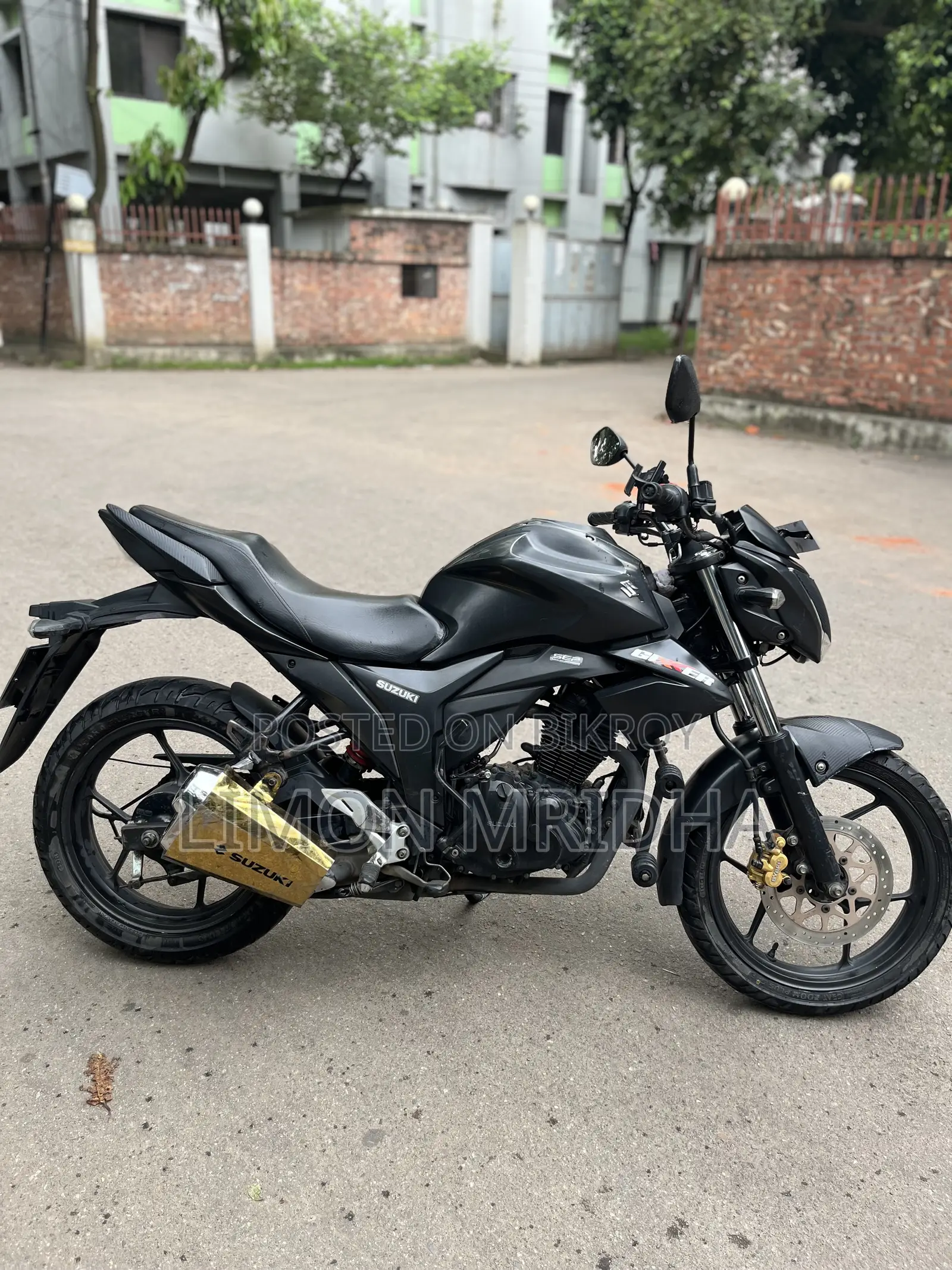 Suzuki Gixxer 2023 Black