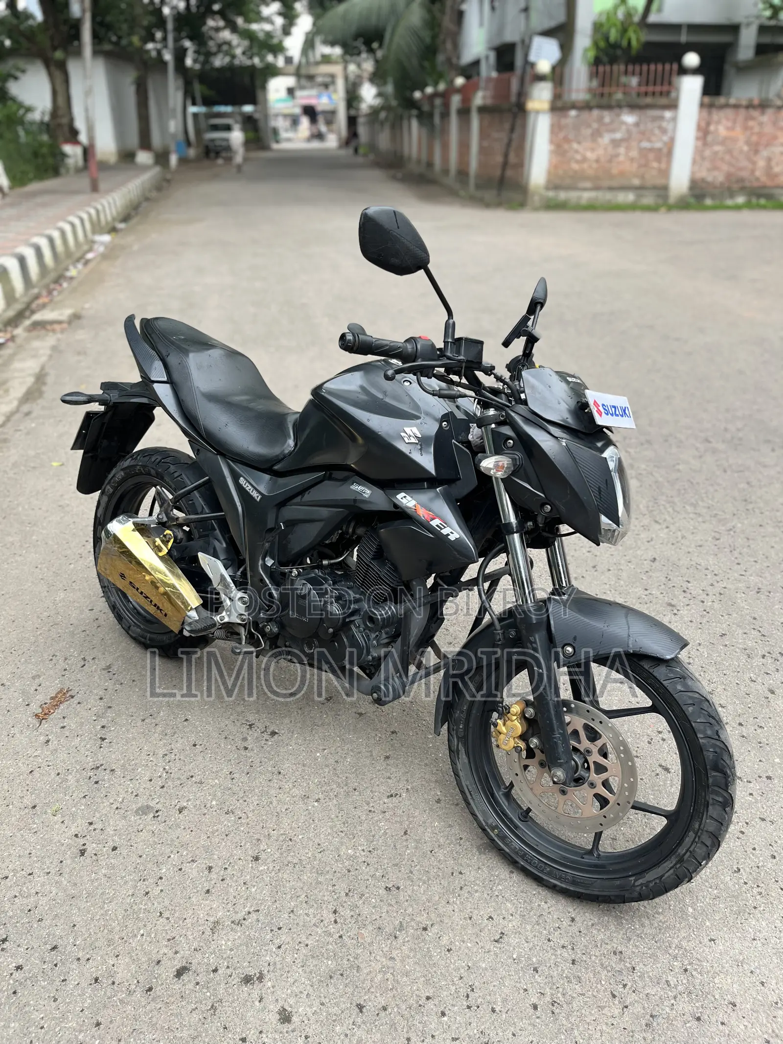 Suzuki Gixxer 2023 Black