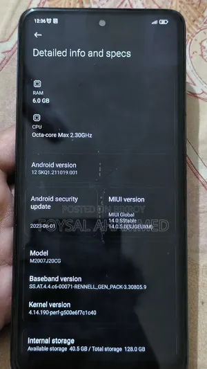 Xiaomi Poco X3 NFC 128 GB Blue