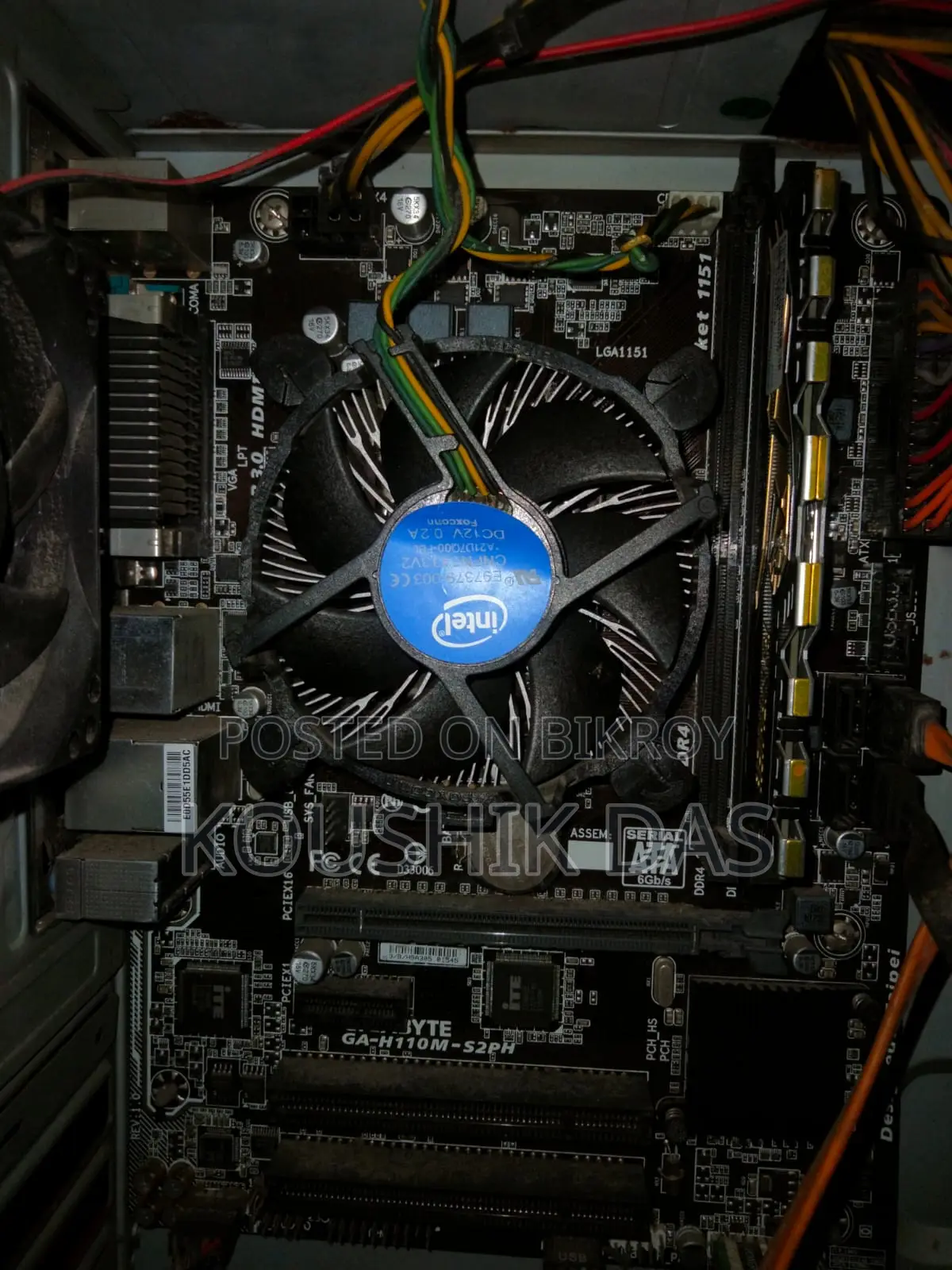 Desktop Computer Gigabyte 4GB Intel Core i3 SSD 128GB
