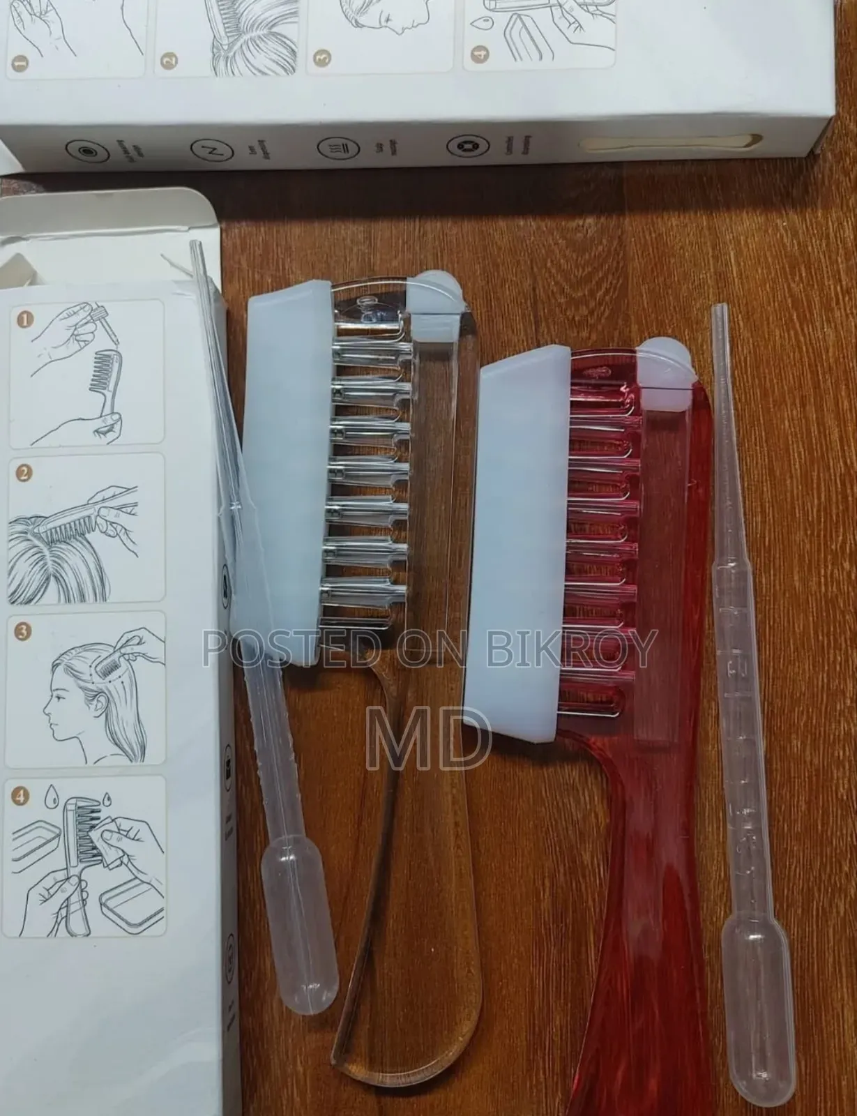 Smart Solution for Hair Care - The Magic Oil Applicator Comb.