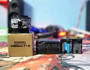 Canon Camera's Prime Lens Battery and Charger