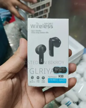 Wireless Bluetooth Earbuds | LED Light | Stylish Design