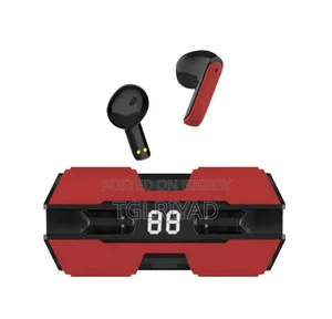 Wireless Bluetooth Earbuds | LED Light | Stylish Design