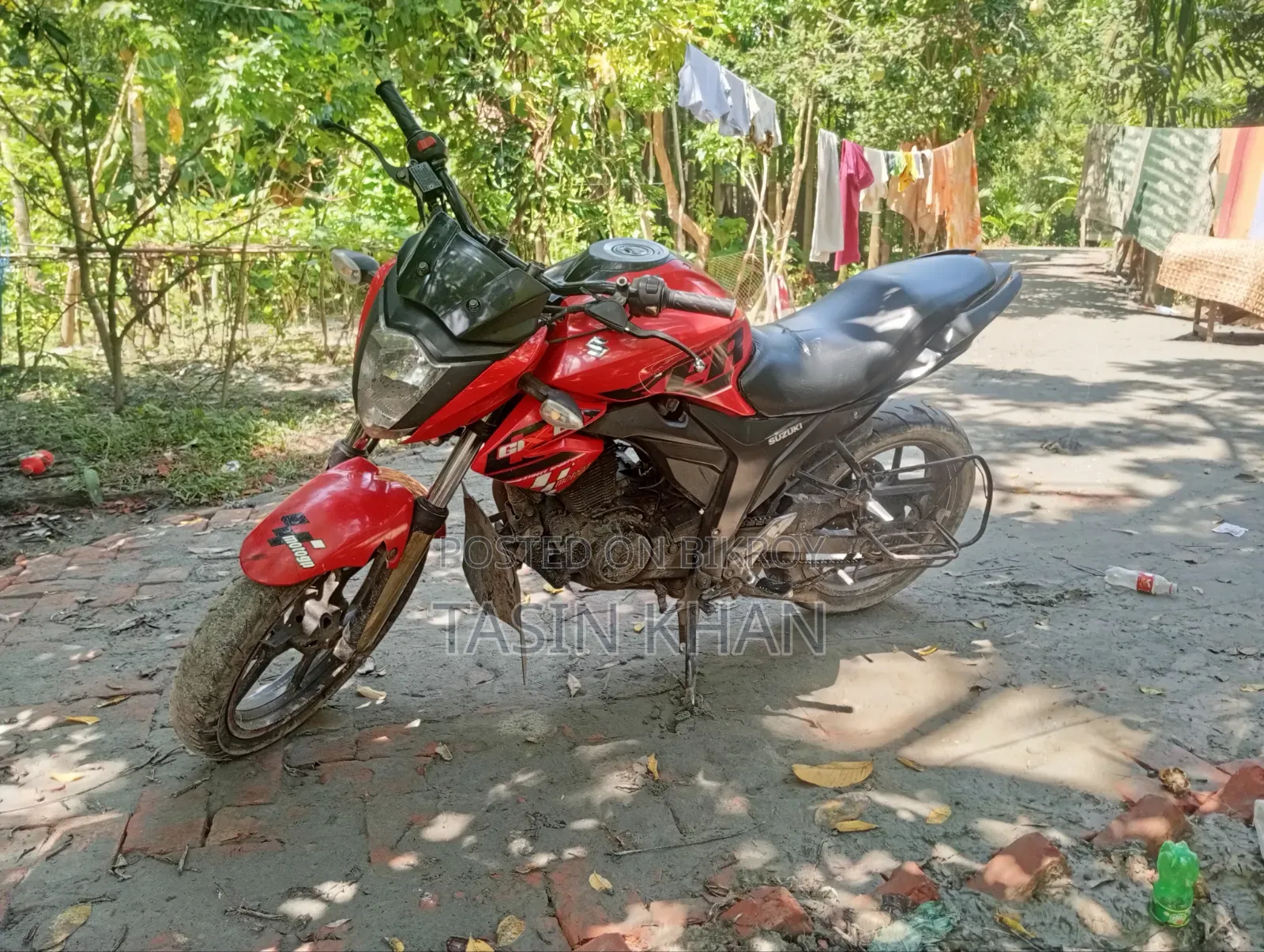 Suzuki Gixxer 2017 Red