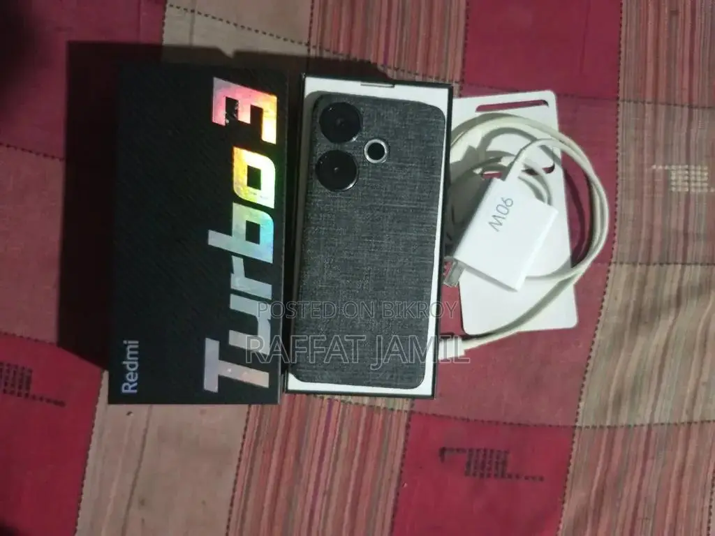 Xiaomi Redmi Turbo 3 256 GB Black