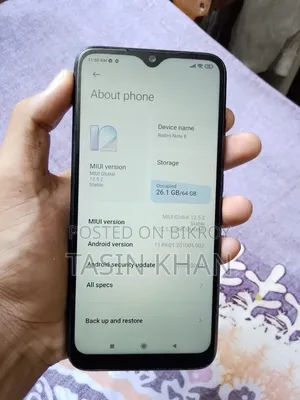 Xiaomi Redmi Note 8 64 GB Black
