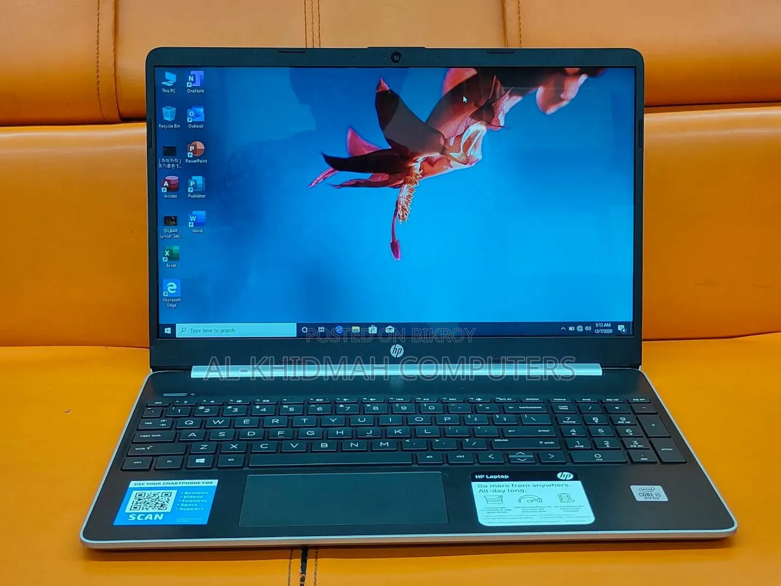Laptop HP 8GB Intel Core i5 SSD 128GB