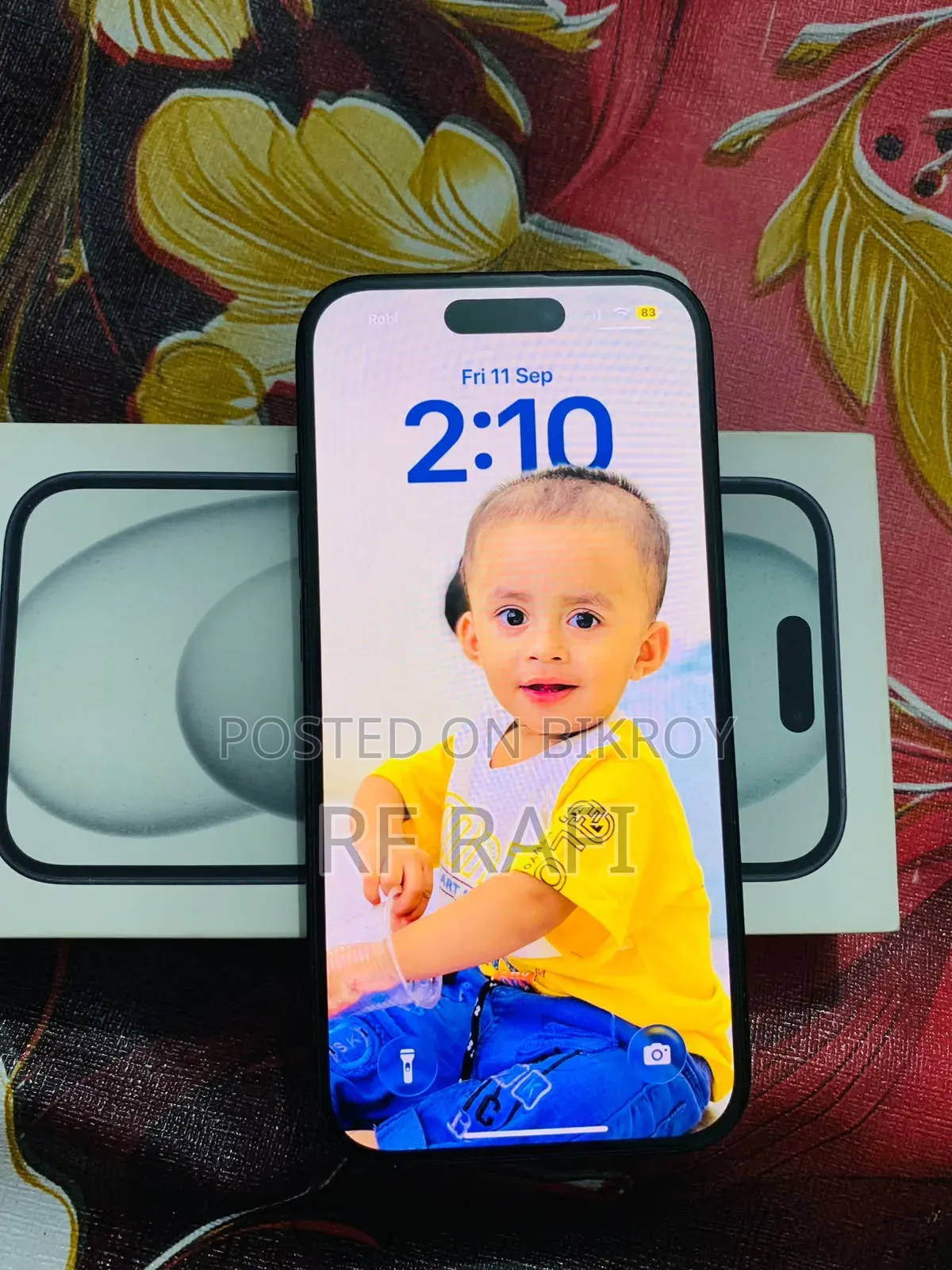অ্যাপল আইফোন ১৫ ১২৮ জিবি ব্ল্যাক