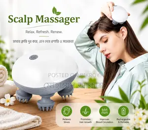 Premium Smart Electric Scalp Massager Head Scalp Relaxation Device