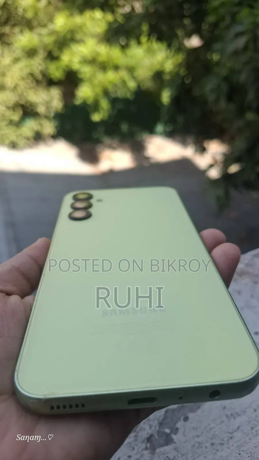 স্যামসাং গ্যালাক্সি এ২৪ ১২৮ জিবি গ্রিন