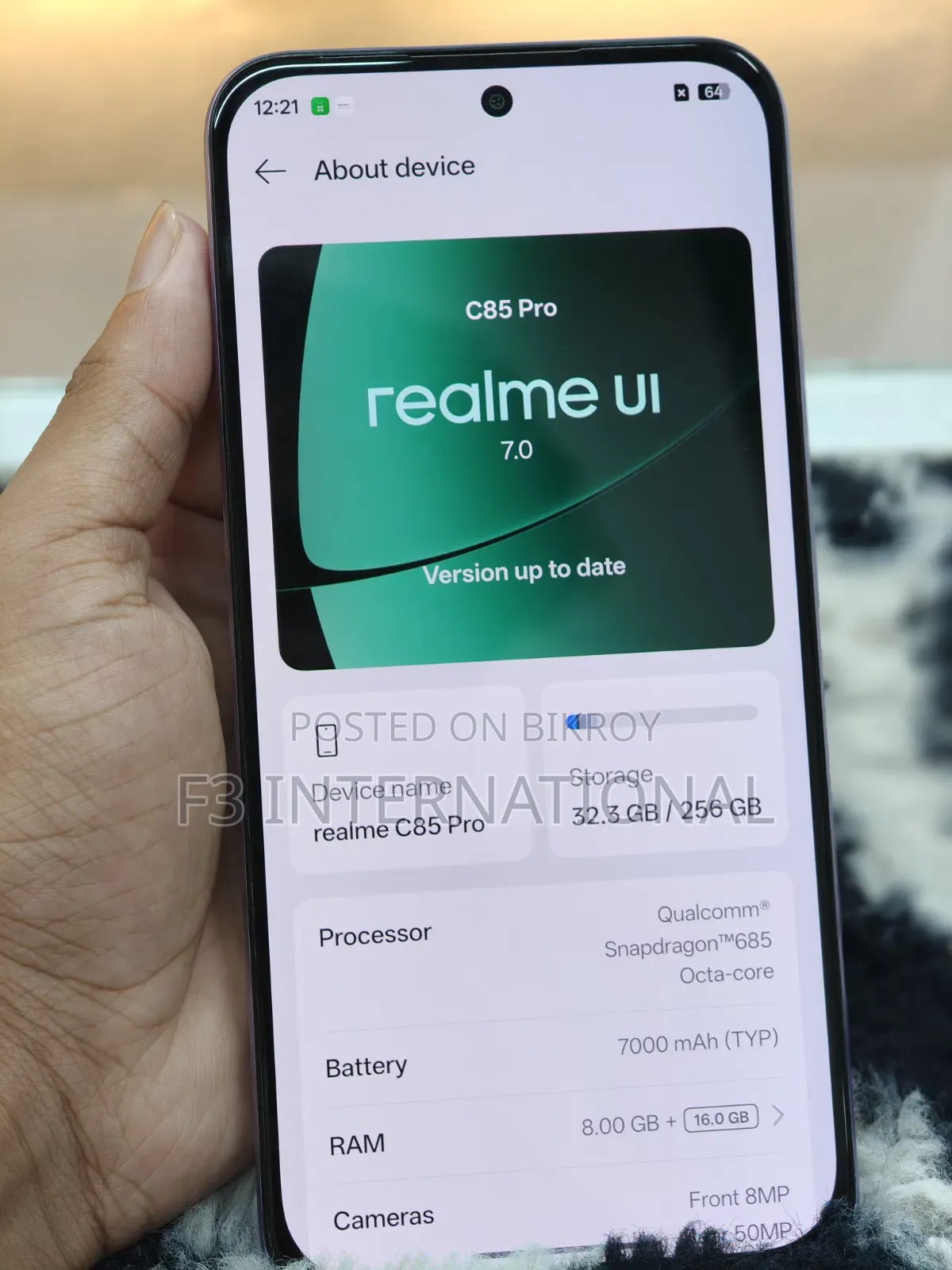 Realme C85 Pro 256 GB Green