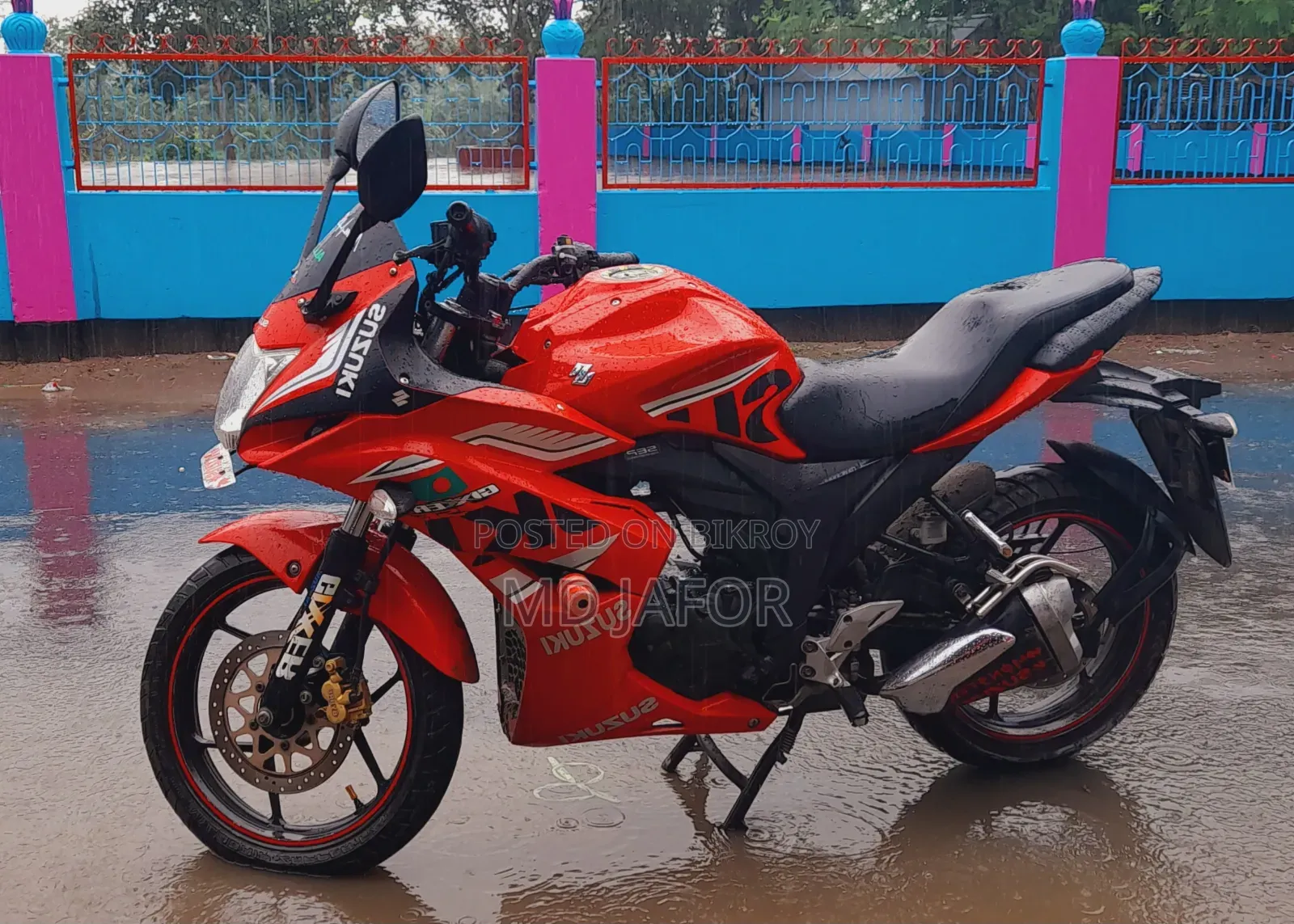 Suzuki Gixxer SF 2017 Red