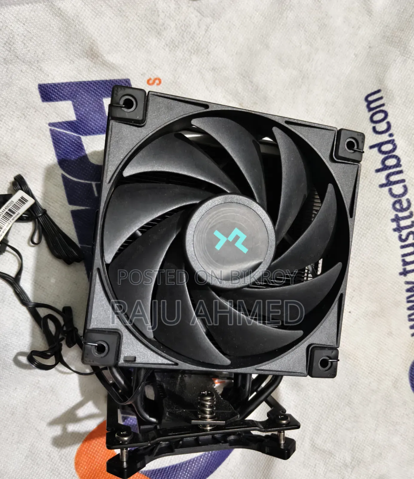 Deepcool AK400 Zero Dark Plus CPU Cooler