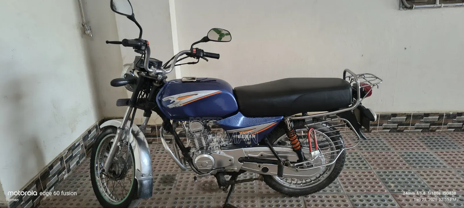 Bajaj Boxer 2008 Blue