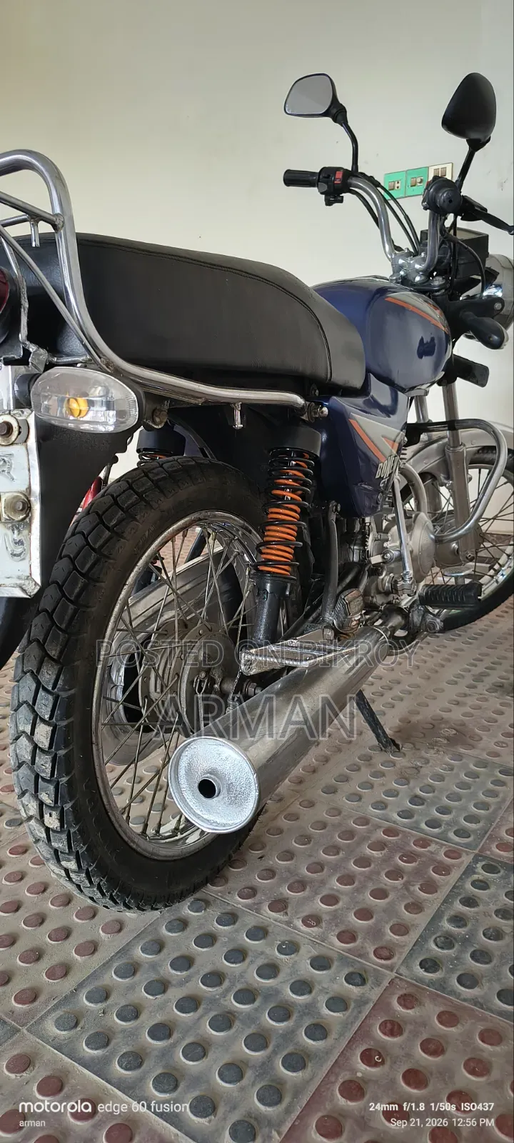 Bajaj Boxer 2008 Blue