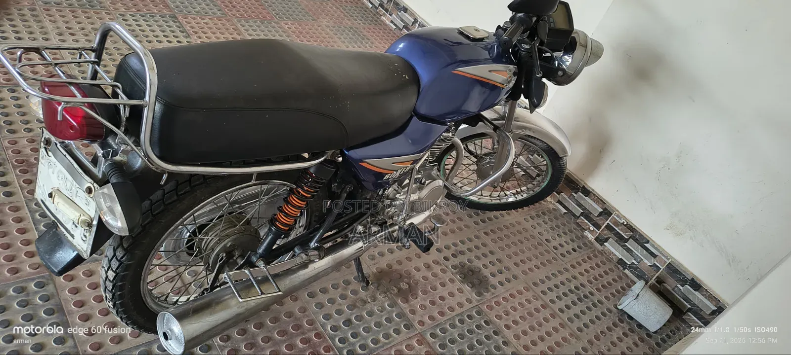 Bajaj Boxer 2008 Blue