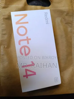 শাওমি রেডমি নোট ১৪ ৫জি ২৫৬ জিবি সাদা