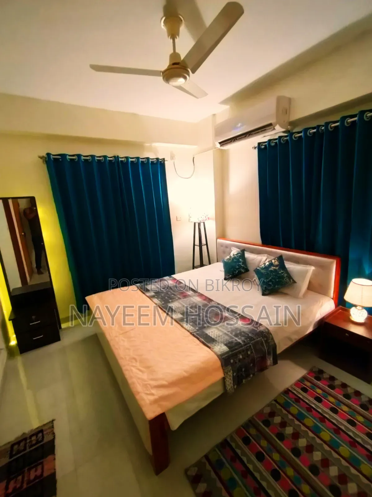 Furnished 3 Bedroom Apartment in Dhaka Furnished, Mirpur for rent