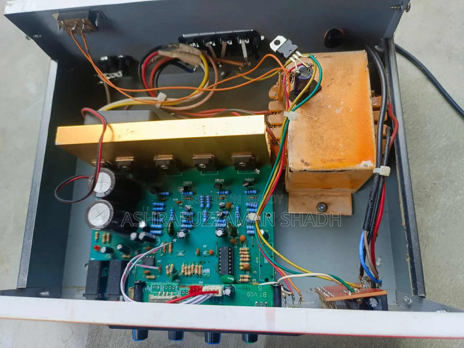 Hand Made Amplifier