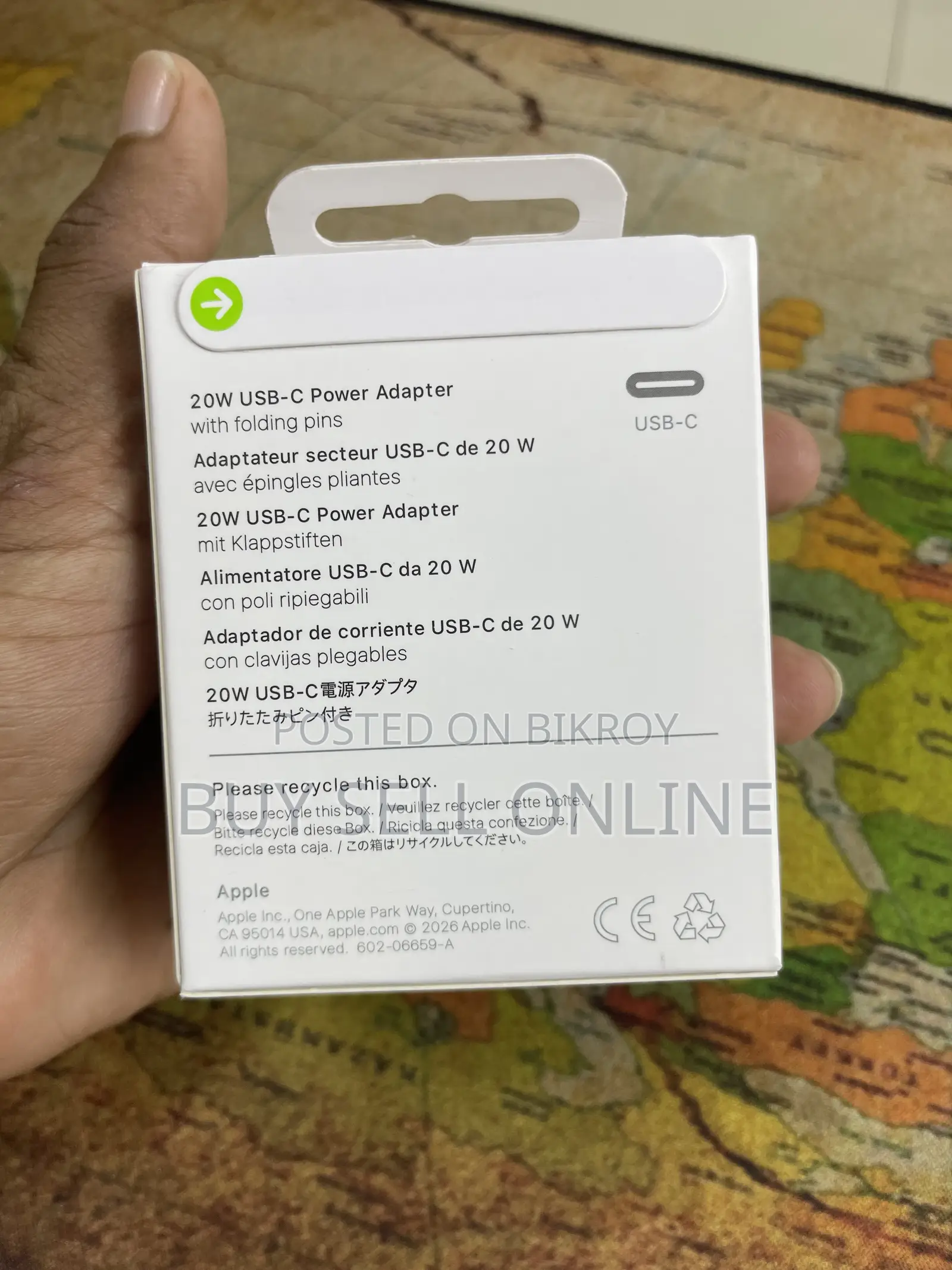 Apple 20W Chargar Original. NFC