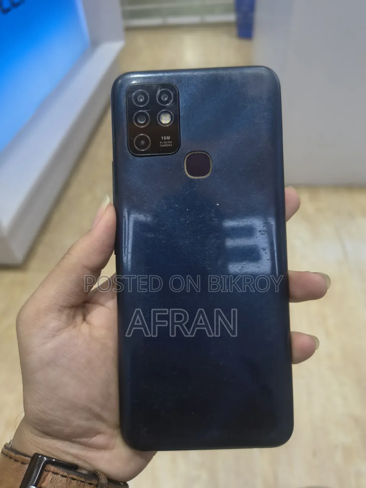ইনফিনিক্স হট ১০ ১২৮ জিবি কালো