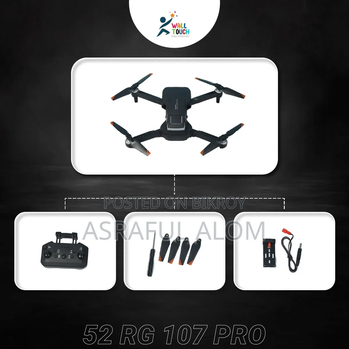 RG107 Pro RC Drone