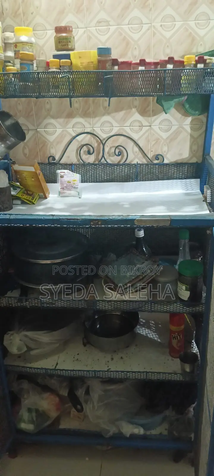 ব্যবহৃত কিচেন র‍্যাক বিক্রি হবে