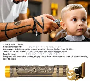 VINTAGE T9 Professional Dragon Edition Rechargeable Hair Beard Trimmer