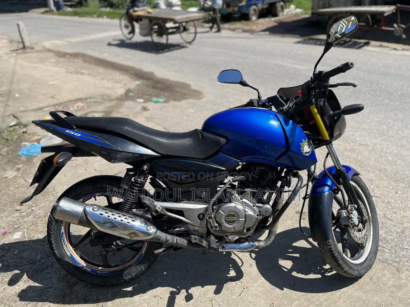 বাজাজ পালসার ১৫০ ২০১২ নীল