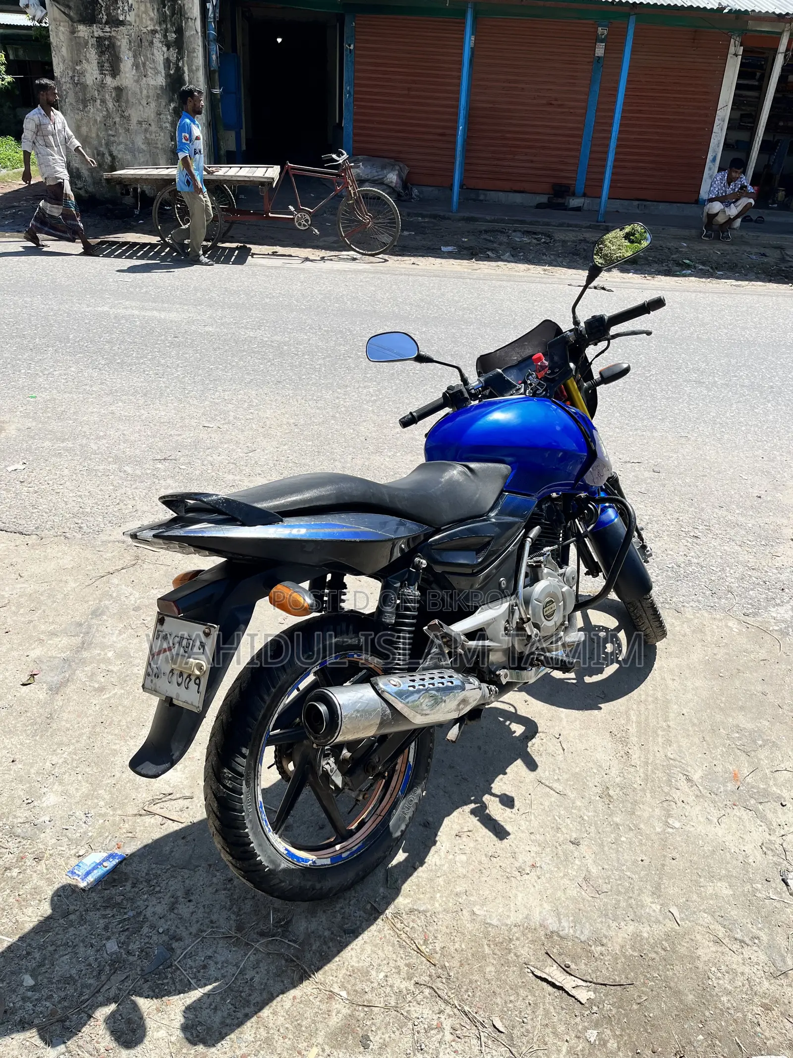 বাজাজ পালসার ১৫০ ২০১২ নীল
