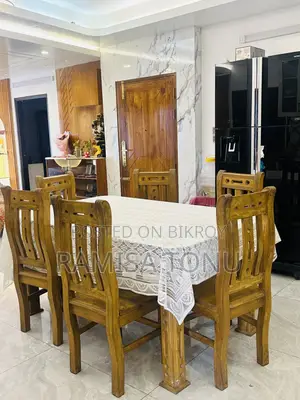 6 PCS Segun Wood Dining Chairs for Sale
