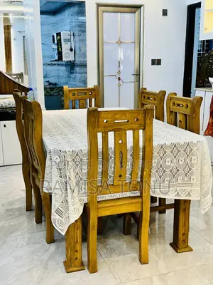6 PCS Segun Wood Dining Chairs for Sale