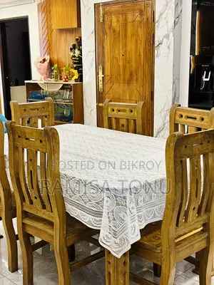 6 PCS Segun Wood Dining Chairs for Sale