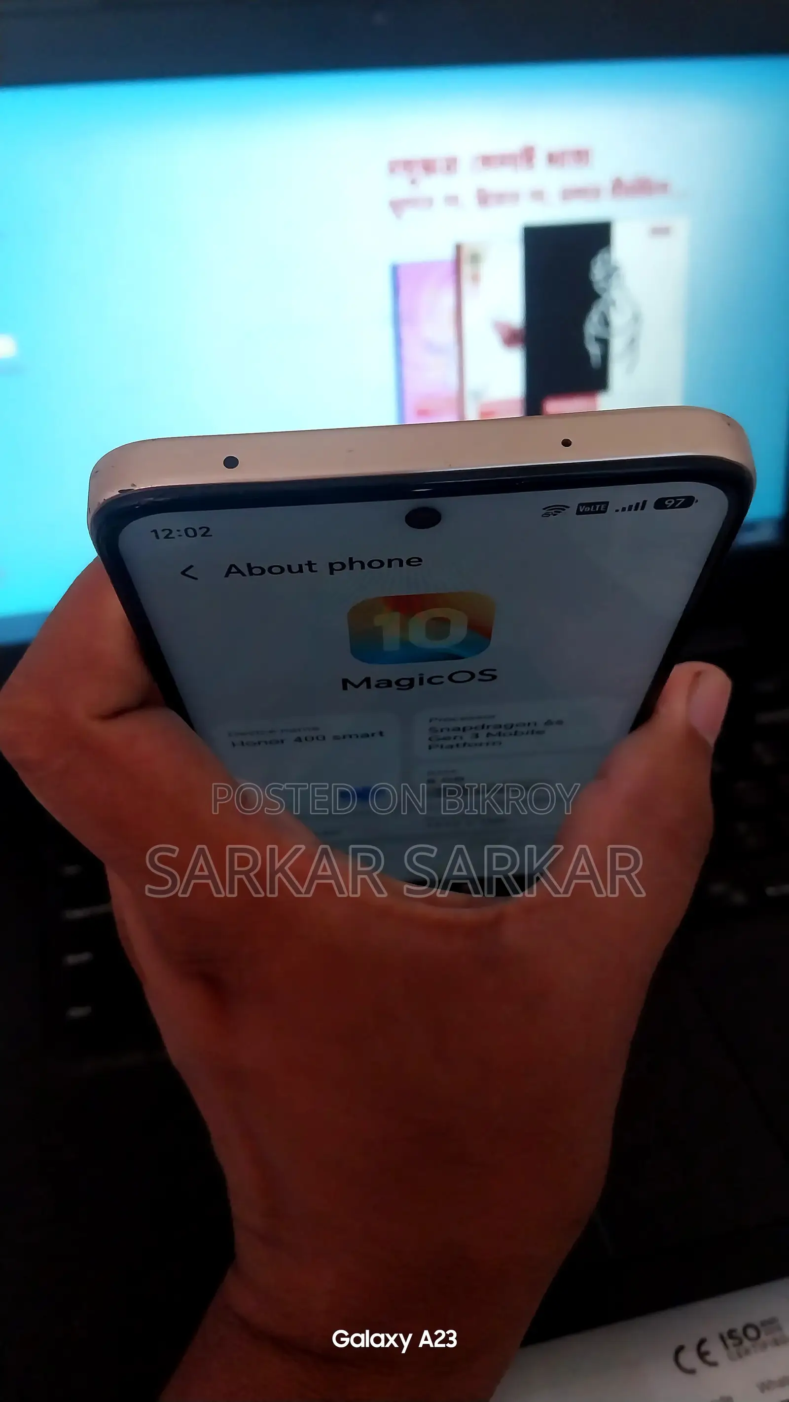 Honor 400 256 GB Graphite
