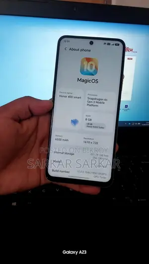 Honor 400 256 GB Graphite