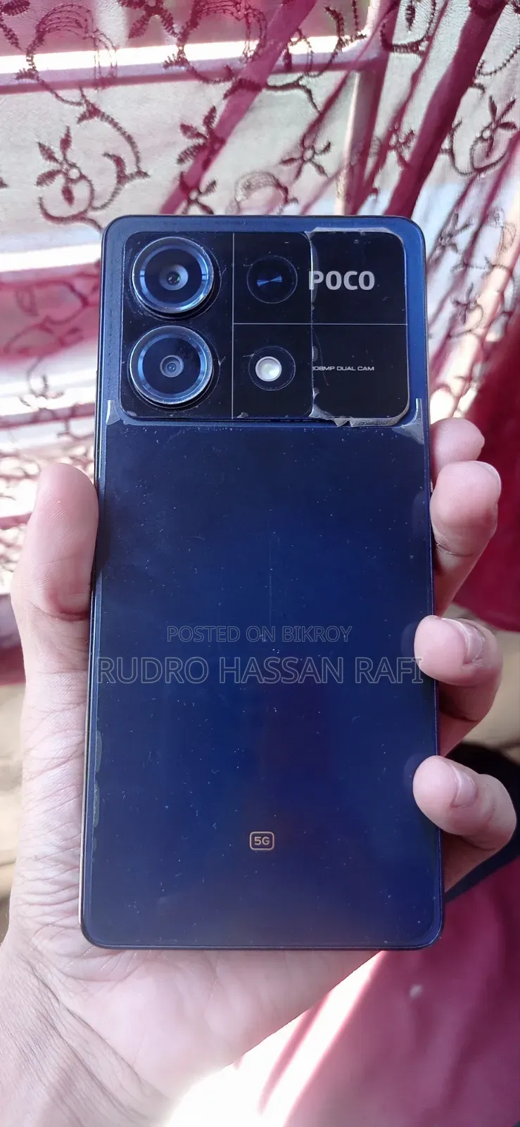 শাওমি পোকো এক্স৬ ২৫৬ জিবি ব্ল্যাক