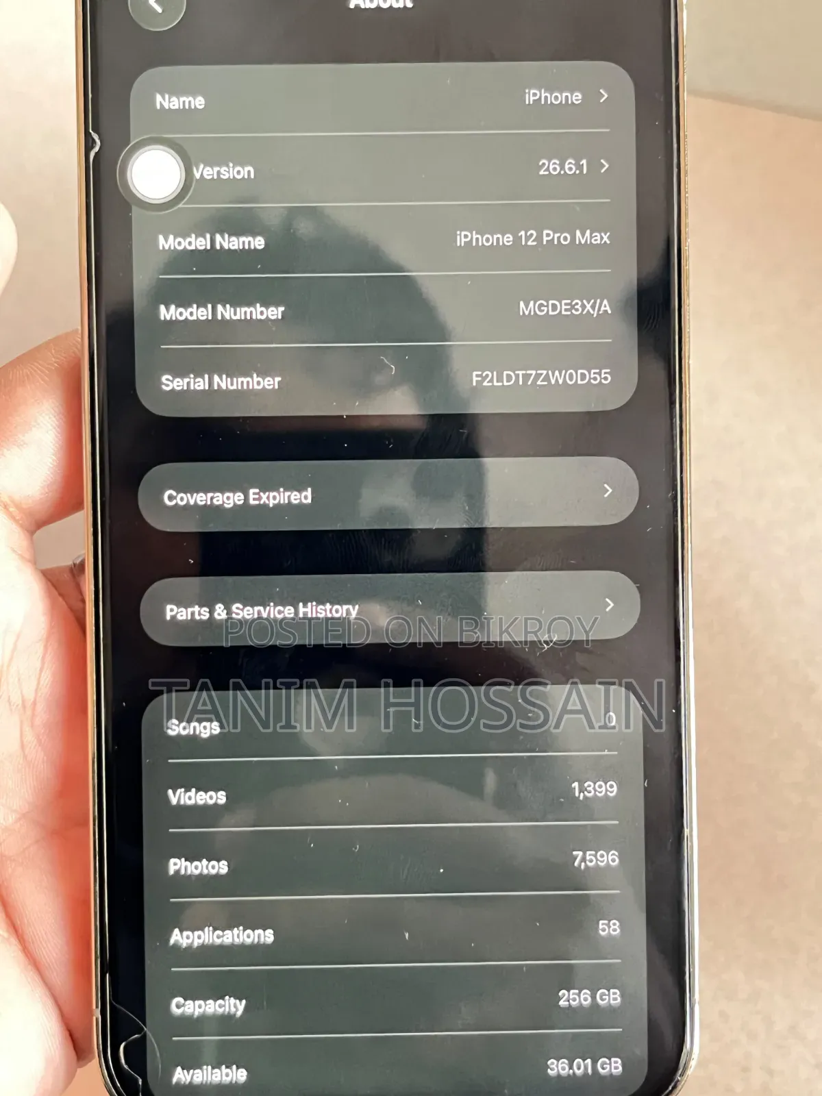 Apple iPhone 12 Pro Max 256 GB Rose Gold