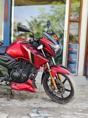 টিভিএস অ্যাপাচি আরটিআর ১৬০ টুভি ২০১৭ লাল
