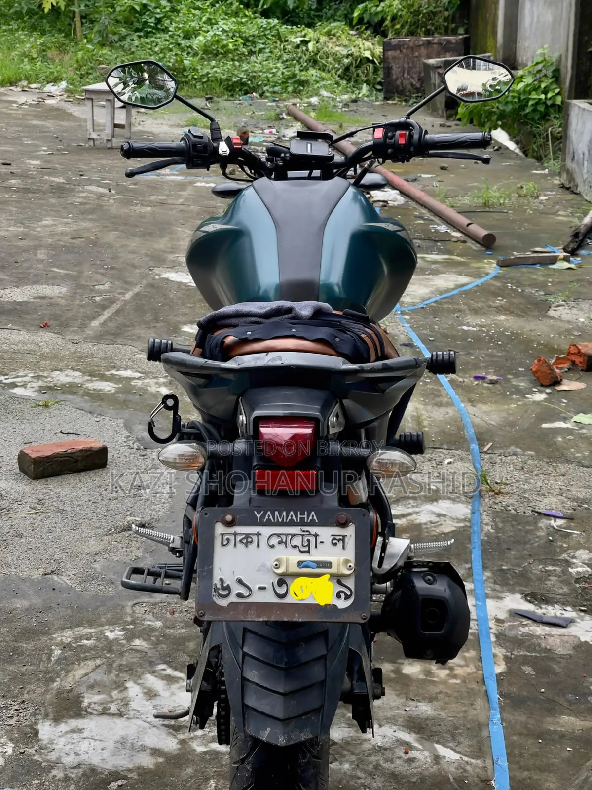 Yamaha FZS V3 2022 সবুজ