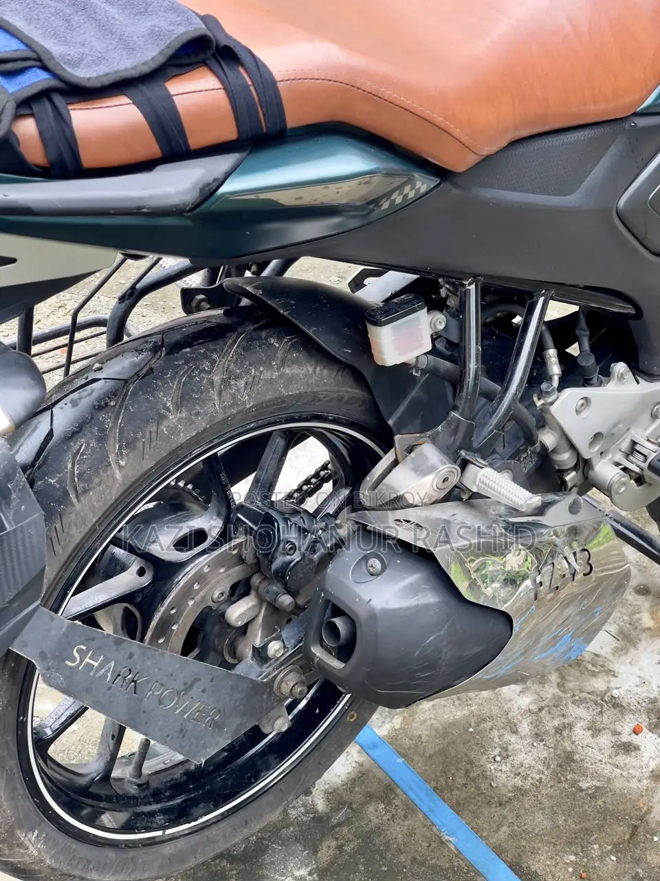 Yamaha FZS V3 2022 সবুজ