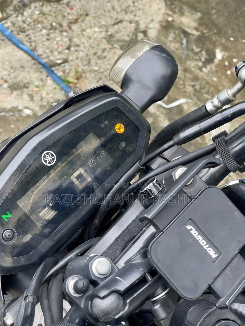 Yamaha FZS V3 2022 সবুজ