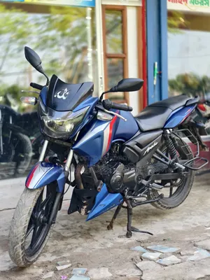 টিভিএস আপাচি আরটিআর ১৬০ টুভি ২০১৭ নীল