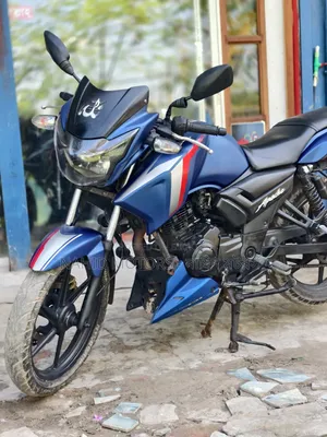 টিভিএস আপাচি আরটিআর ১৬০ টুভি ২০১৭ নীল